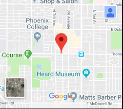 phoenix location map